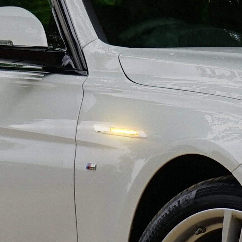products/295/bmw e60 migavac bocni.jpg - LED SIJALICE, BOCNI DYNAMIC MIGAVCI - BMW - CHROMED - SMOKE LENS 001B - Xenon Svetla Beograd